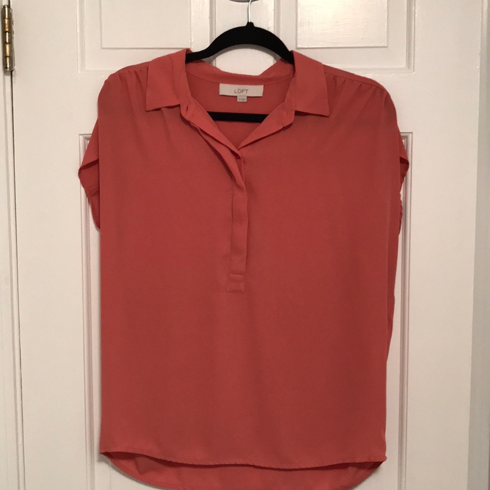 Loft Blush Blouse